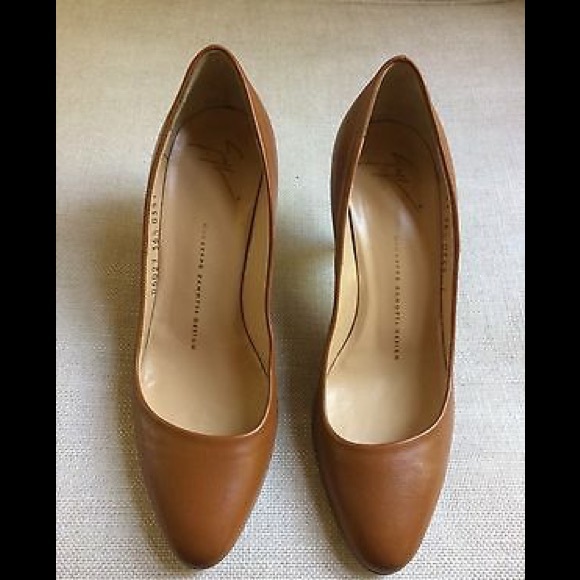Giuseppe Zanotti Pumps Brown Leather Heel Classic - Picture 3 of 8